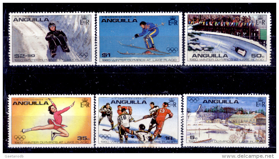 Anguilla-002 - 1980 - SG: N. 389/394 (++)MNH - Privi Di Difetti Occulti. - Anguilla (1968-...)