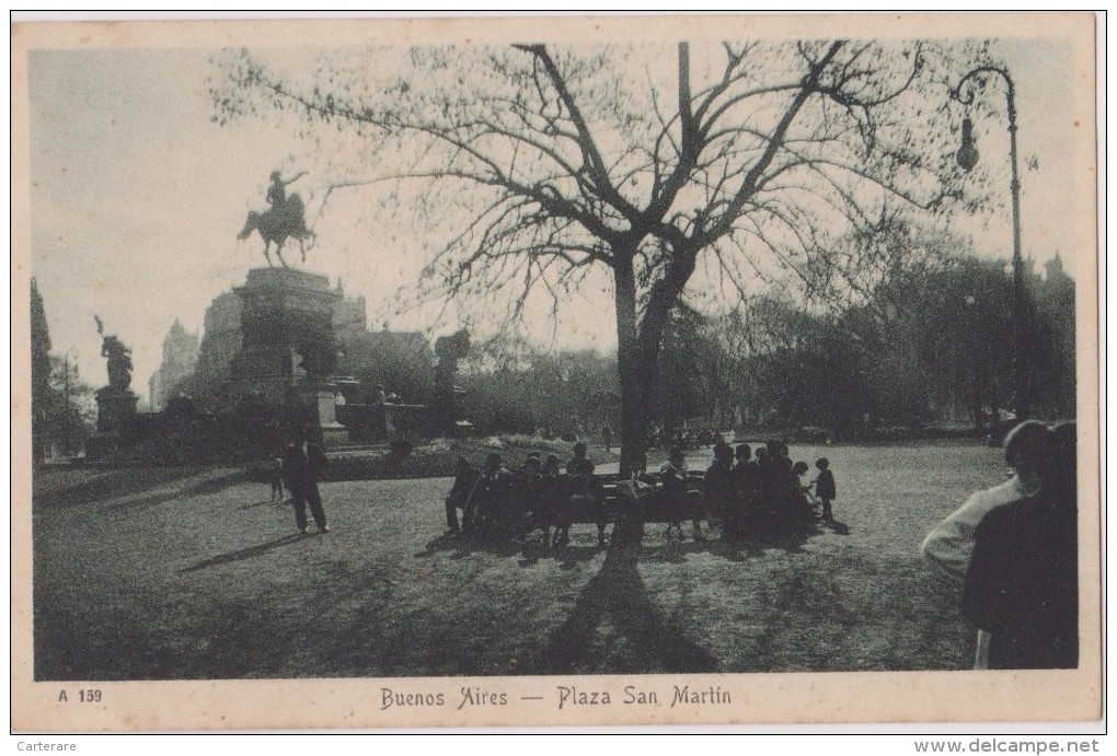 Amérique Du Sud,America, ARGENTINA,ARGENTINIEN,BUE NOS AYRES, AIRES,PLAZA SAN MARTIN,children,rare - Argentina