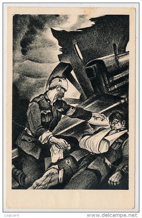 ANZIO - ILLUSTR. LIVIO APOLLONI - COMITATO ASSISTENZA ORFANI DEI MEDICI MORTI IN GUERRA. - Manovre