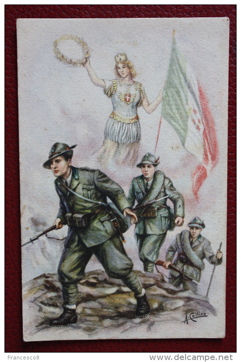 ALPINI CON ITALIA // Disegno COLLINO - Manovre