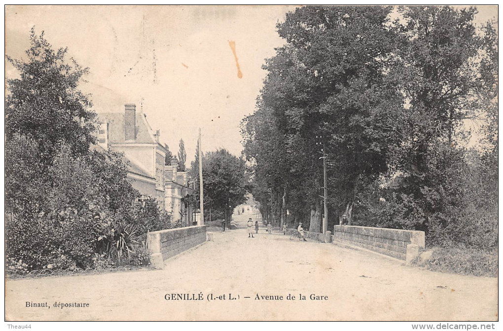 ¤¤  -   GENILLE    -  Avenue De La Gare  -  ¤¤ - Genillé