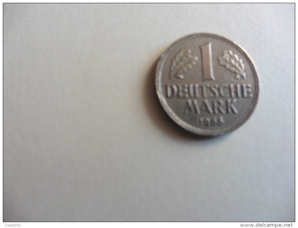 Allemagne : 1 Deutsche Mark 1966 - 1 Mark