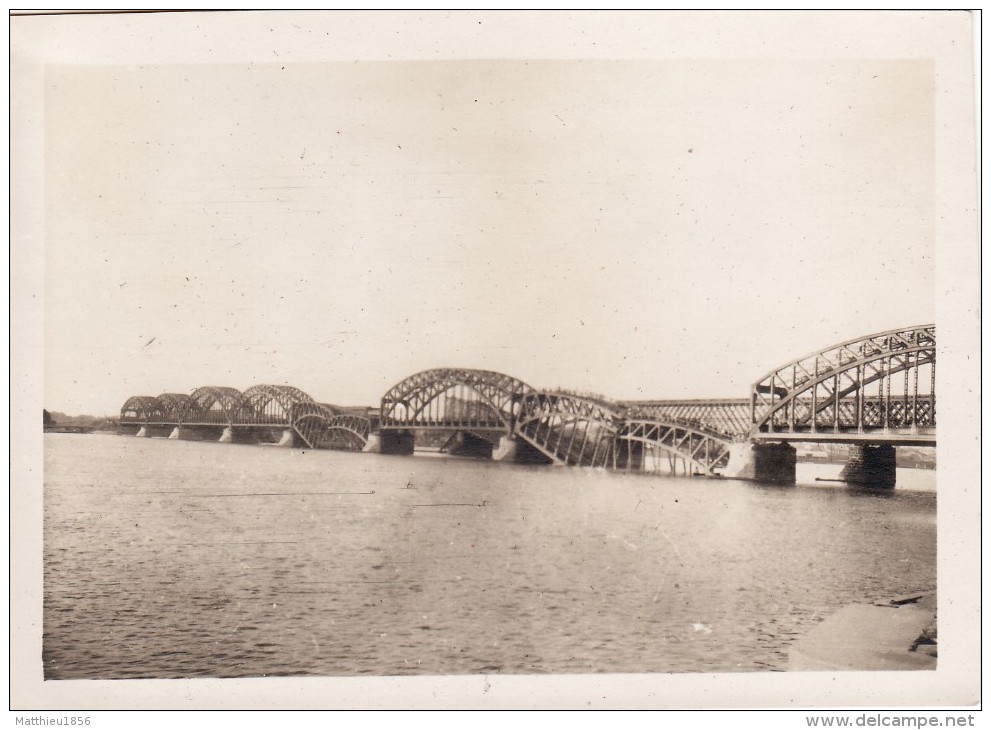 Photo 14-18 RIGA - Le Pont Détruit (A101, Ww1, Wk 1) - Letonia