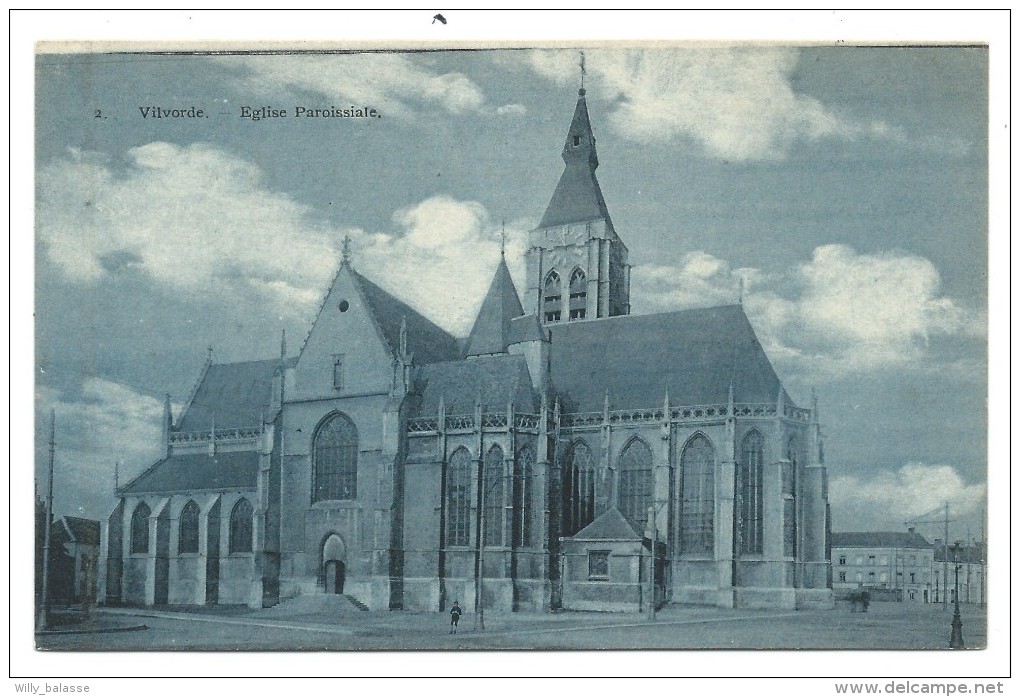 CPA - VILVOORDE - VILVORDE - Eglise Paroissiale // - Vilvoorde