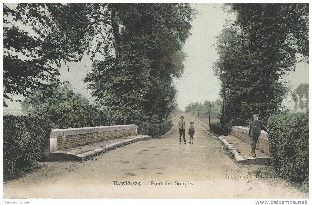 CPA Rosières - Pont Des Soupirs - Rosieres En Santerre