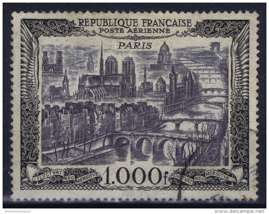 France: Aérienne  Yv Nr 29 Used Obl - 1927-1959 Gebraucht