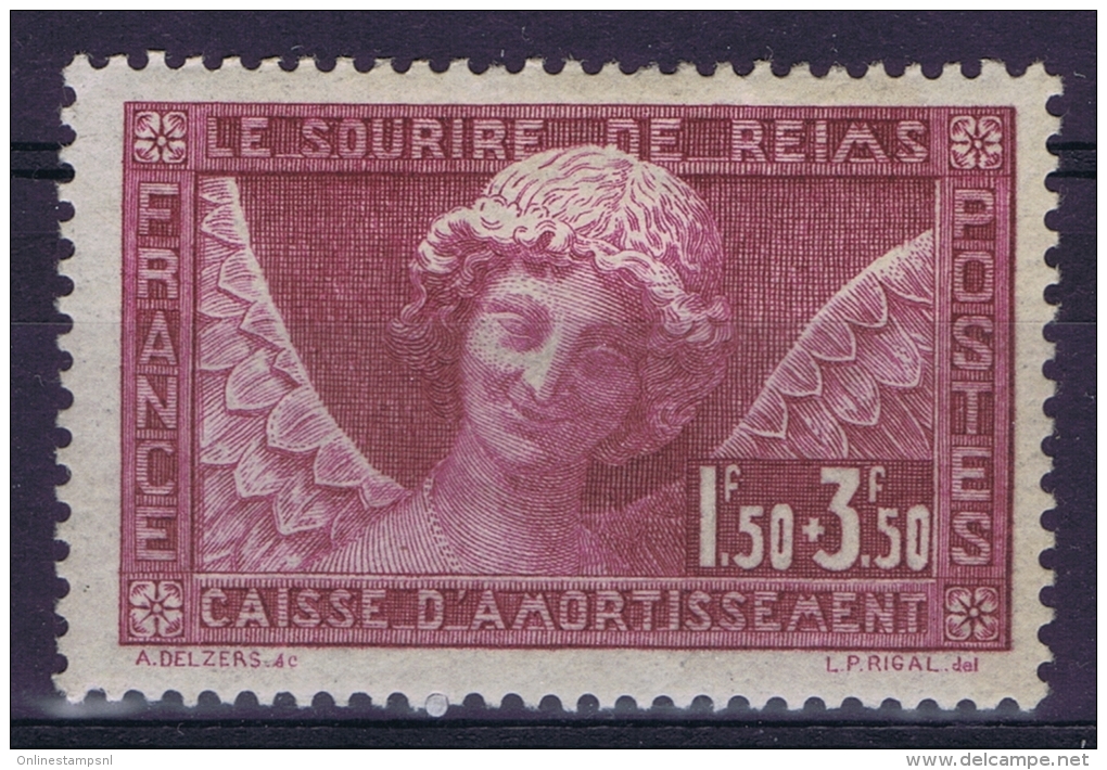 France: 1930 Yv Nr 256 MH/* Avec Ch. - Ungebraucht