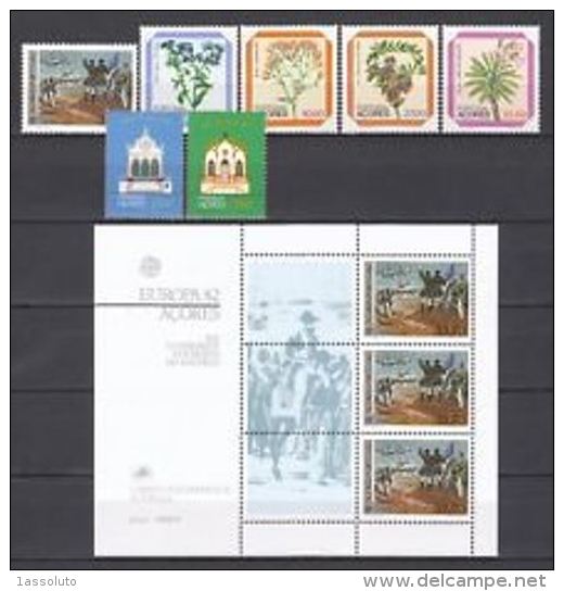 AZORES - ANNATA COMPLETA 1982 MNH** - Açores