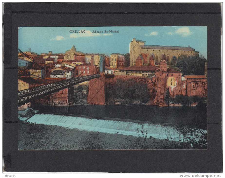 Tarn - GAILLAC - Abbaye St Michel - édition Gézels - Gaillac