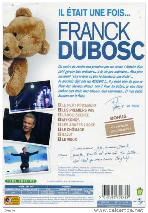 Il Etait Une Fois Franck Dubosc  °°°° - Concerto E Musica