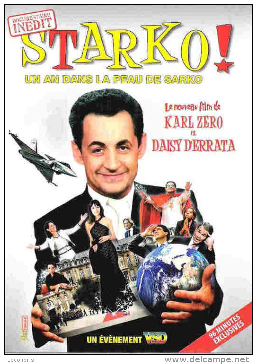 Starko °°° Un An Dans La Peau De Sarko De Karl Zero° PROMO 5 DVD  10 EUROS - Concerto E Musica