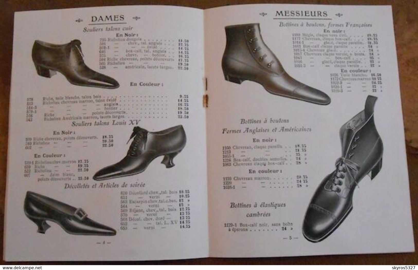 La Chaussure F. Pinet Se Porte Dans Le Monde Entier – Catalogue Et Nouveautés 1909 - Moda