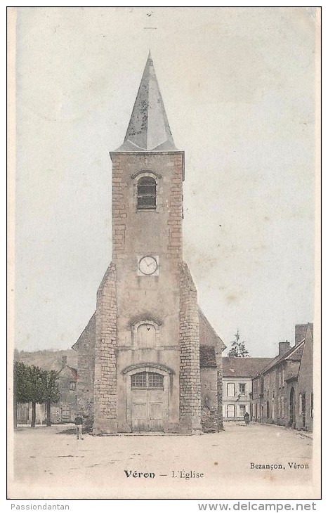 CPA Véron - L'Église - Veron