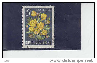 AUSTRIA  1966 -  Unificato  1047 -   Fiori - Gebruikt