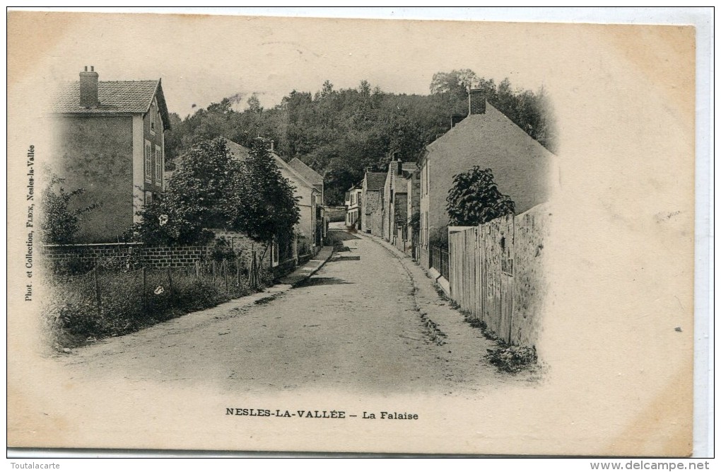 CPA 95  NESLES LA VALLEE LA FALAISE - Nesles-la-Vallée