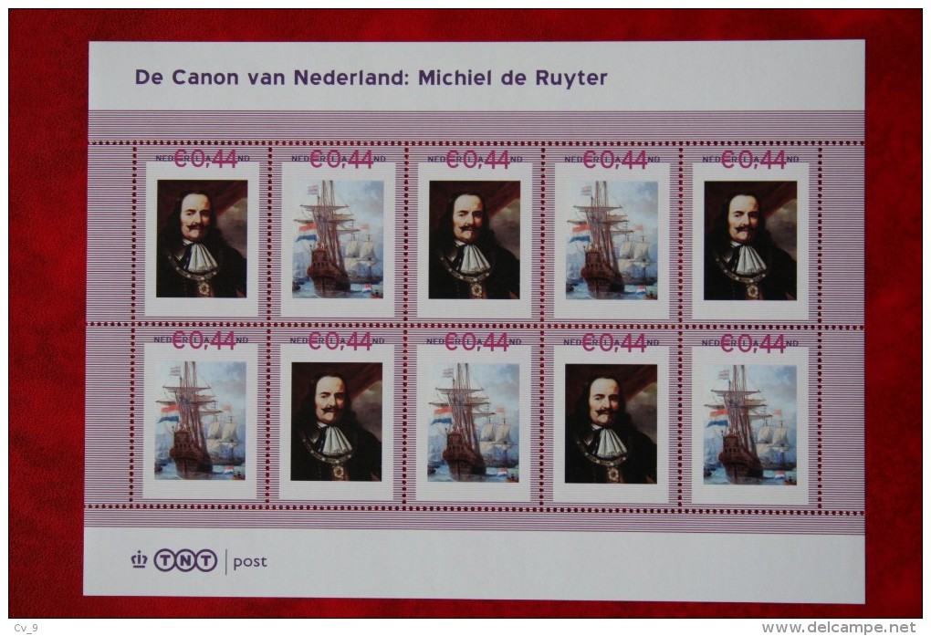 CANON VAN NEDERLAND : MICHIEL DE RUYTER Art Ship Boat Bateau Navire NVPH 2489 POSTFRIS / MNH NEDERLAND / NIEDERLANDE - Nuovi