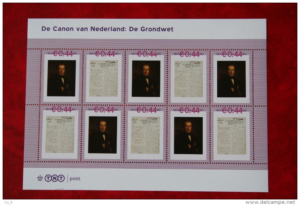 CANON VAN NEDERLAND : DE GRONDWET Art NVPH 2489 POSTFRIS / MNH NEDERLAND / NIEDERLANDE - Neufs