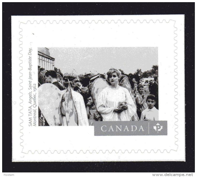 CANADA, 2015, #2816, CANADIAN PHOTOGRAPHY : Angels, Saint-Jean-Baptiste Day,  "P" STAMP  FROM BOOKLET - Single Stamps