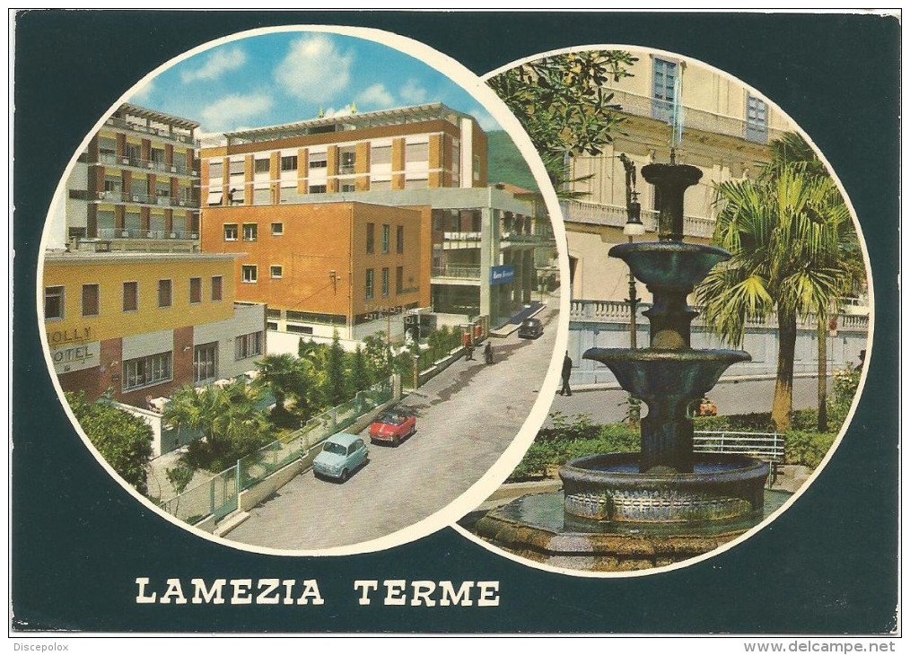 K3349 Lamezia Terme (Catanzaro) Già Nicastro Sambiase E Sant'Eufemia - Auto Cars Voitures / Viaggiata 1970 - Lamezia Terme