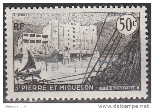 Saint-Pierre & Miquelon 1955 Michel 376 Neuf ** Cote (2007) 1.00 Euro Le Frigorifique De Saint-Pierre - Neufs