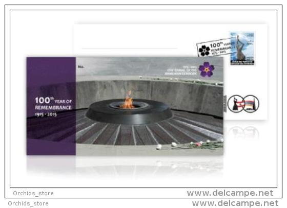 Lebanon NEW 2015 MAXI CARD FDC - Centennial Of The Armenian Genocide - 100th REMEMBRANCE 1915-2015 - ARMENIA - Lebanon