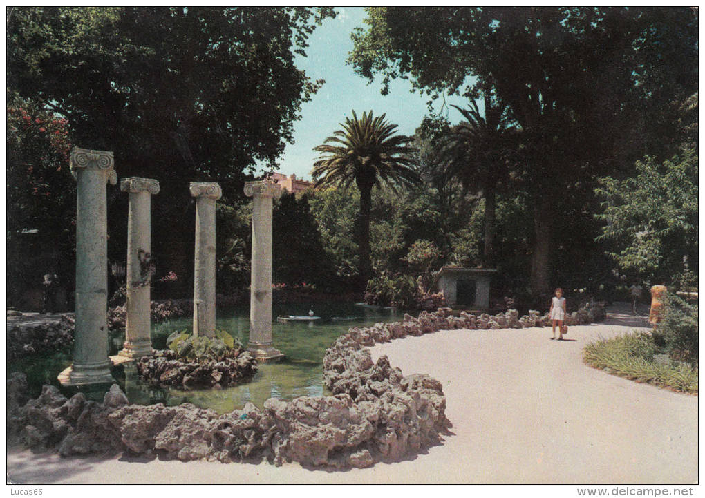 1960 CIRCA TRAPANI VILLA COMUNALE - Trapani