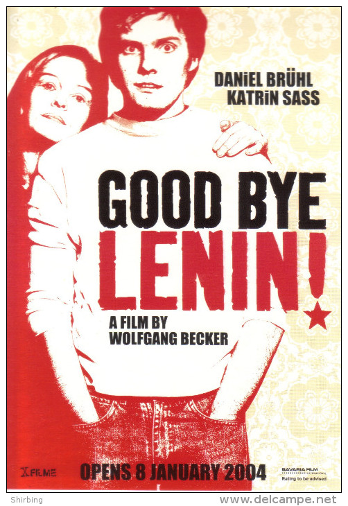 15J : Movie Film Poster Postcard "Good Bye Lenin" - Manifesti Su Carta