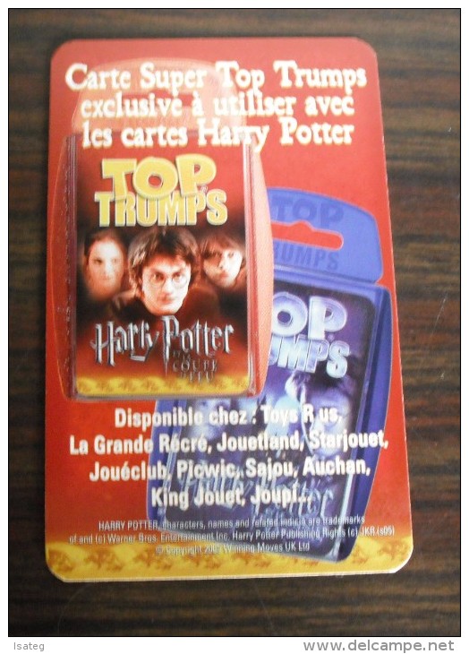 Carte Lord Voldemort - Harry Potter - Top Trump - Otros