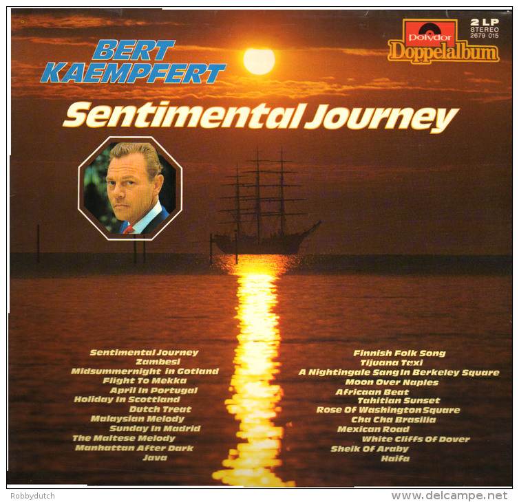* 2LP *  BERT KAEMPFERT - SENTIMENTAL JOURNEY (Germany 1969 EX!!!) - Instrumentaal