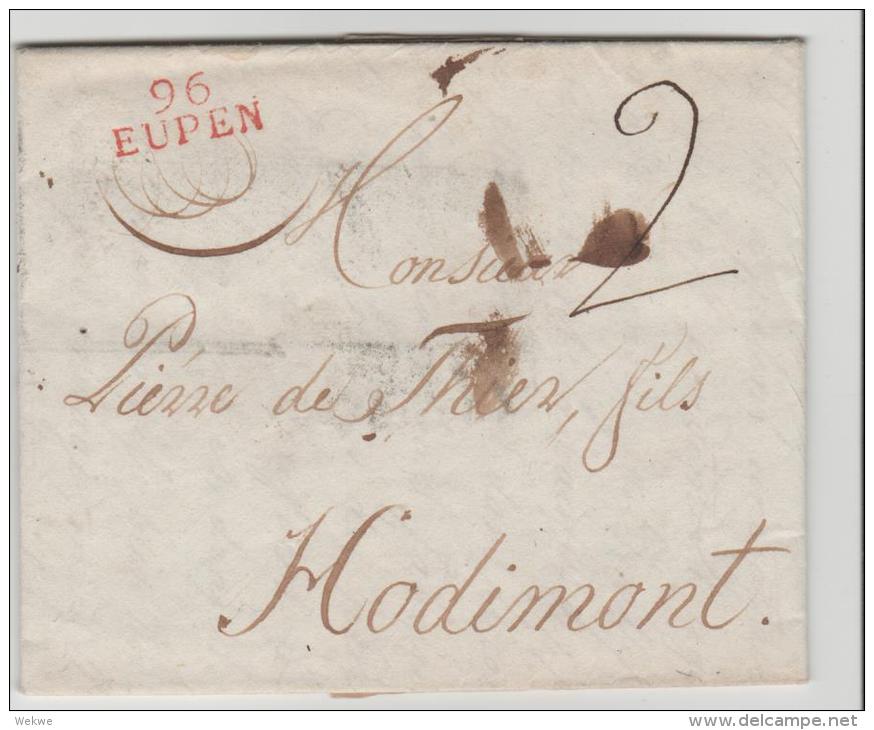 BEM005/ 96 EUPEN (1806) Komplett Mit Textinhalt - 1794-1814 (Französische Besatzung)