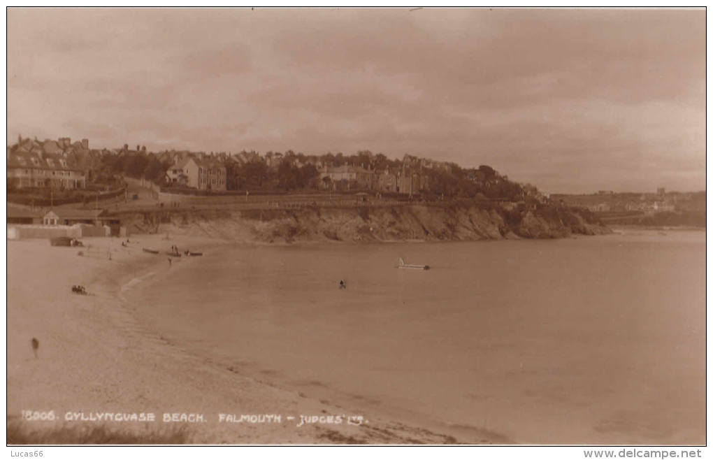 1920 CIRCA FALMOUTH GYLLYNGUASE BEACH - Falmouth