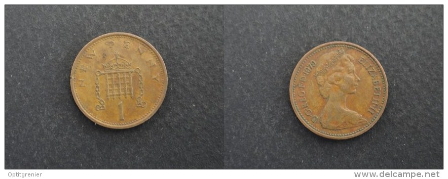 1979 - 1 PENNY GRANDE-BRETAGNE - ANGLETERRE - GREAT BRITAIN - ENGLAND - 1 Penny & 1 New Penny