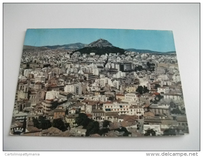 STORIA POSTALE FRANCOBOLLO COMMEMORATIVO Grecia Athens Partial View - Grecia