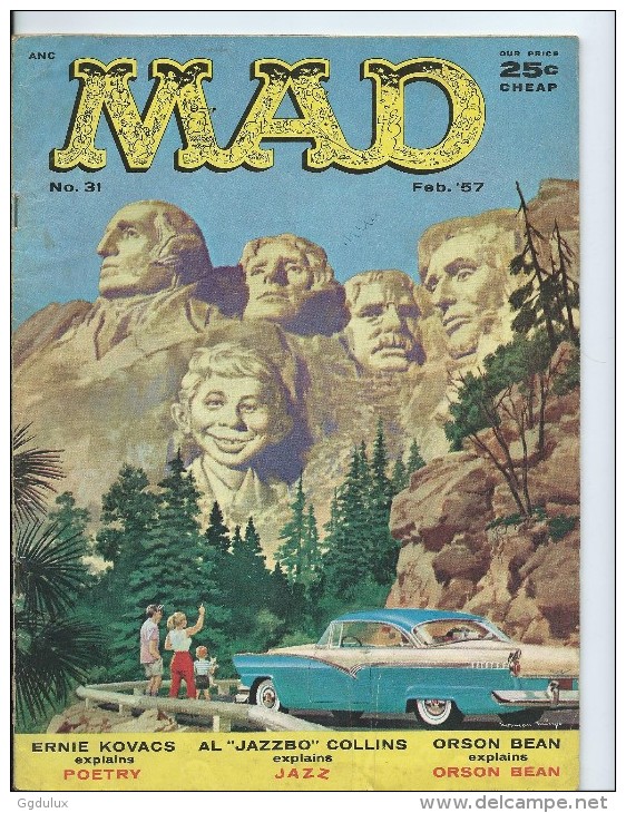 Mad Magazine Issue # 31 February 1957 25 Cts - Autres Éditeurs