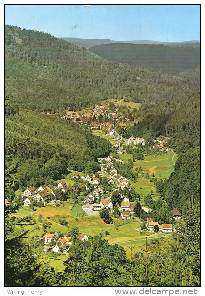 Bad Herrenalb - Blick Durch Das Gaistal Nach Herrenalb - Bad Herrenalb