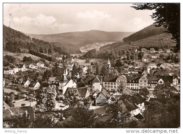 Bad Herrenalb - S/w Blick Vom Marienweg Zum Gaistal - Bad Herrenalb