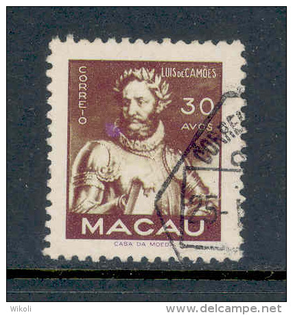 ! ! Macau - 1951 Figures From Orient 30 A - Af. 361 - Used - Used Stamps