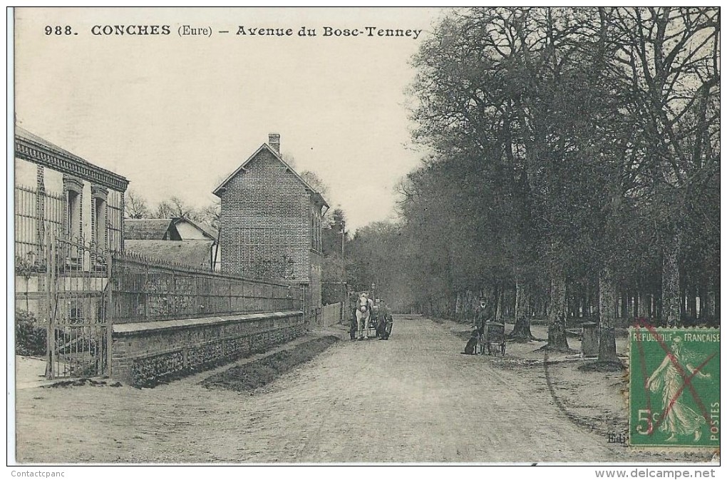 CONCHES  ( 27 )  - Avenue Du Bosc Tenney - Conches-en-Ouche