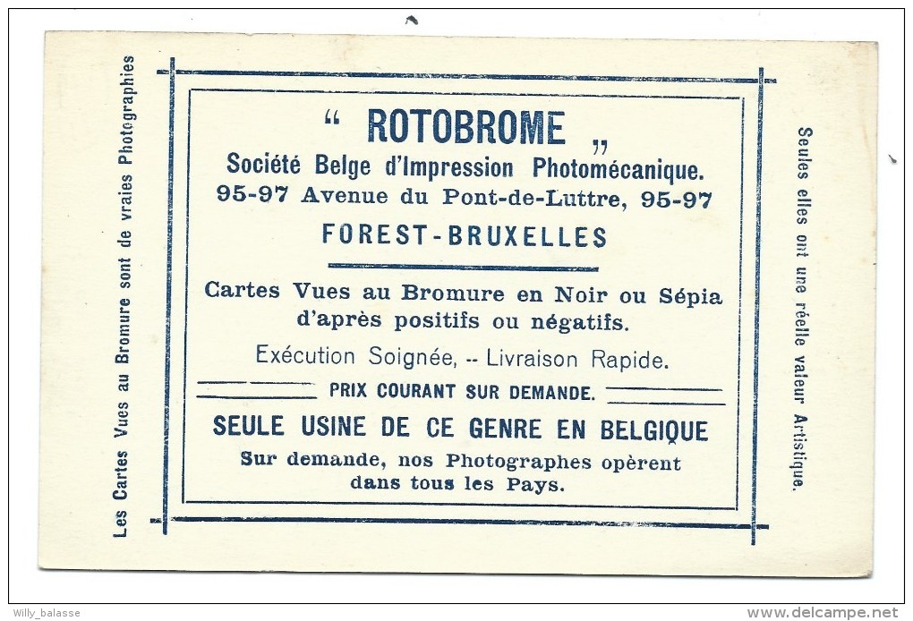 CPA - Photo Carte - Foto Kaart - FOREST - Bruxelles - VORST - PUB ROTOBROME  // - Forest - Vorst