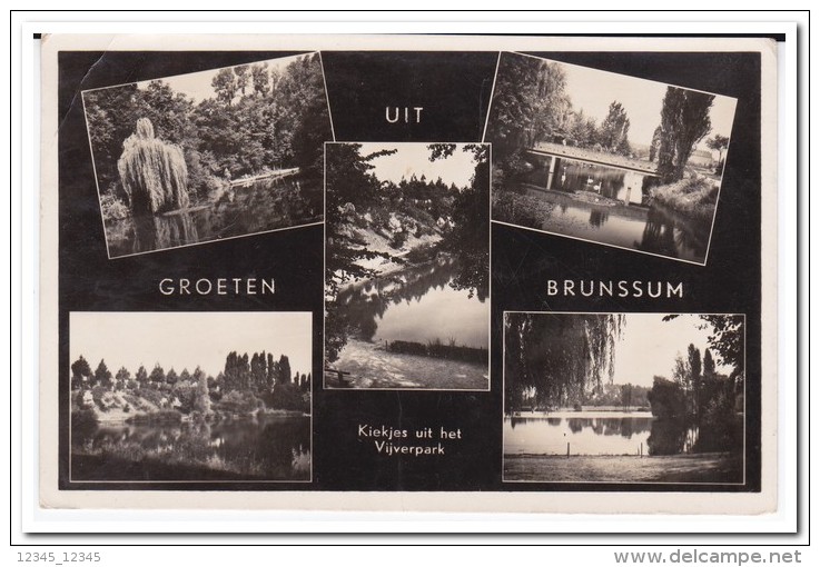 Brunssum, Groeten Uit ( Links Boven Kreukje ) - Brunssum