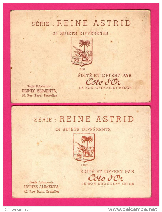 11 Chromos CÔTE D'OR - La Reine Astrid - Différentes Inaugurations et Congrès - Centenaire Institut Agronome 1935