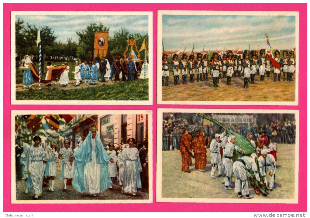 29 Chromos CÔTE D'OR - Folklore - Différentes Villes de Belgique - Procession - Rois - Ducasse - Malines - Tirlemont