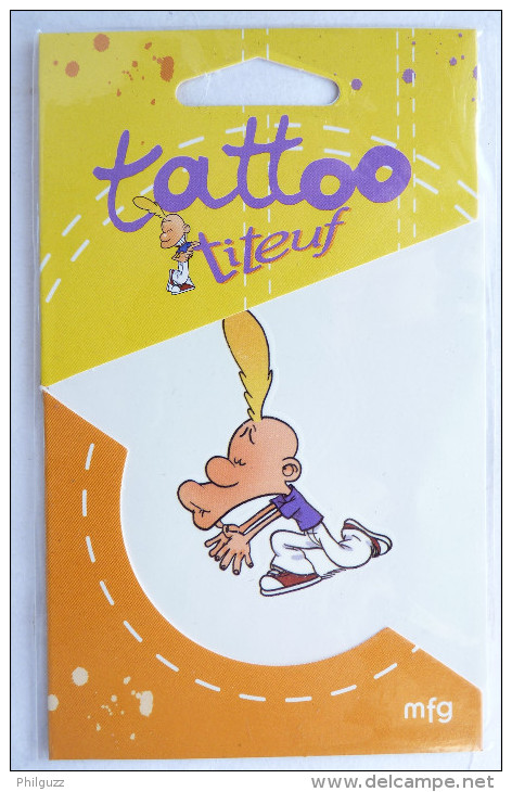TATTOO AUTOCOLLANTS TITEUF 10 -  Autocollant - Autocolantes