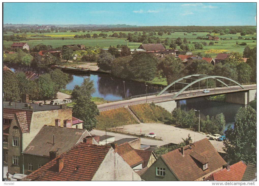 D-16248 Oderberg - Oder - Brücke - Lastkahn - Oderberg