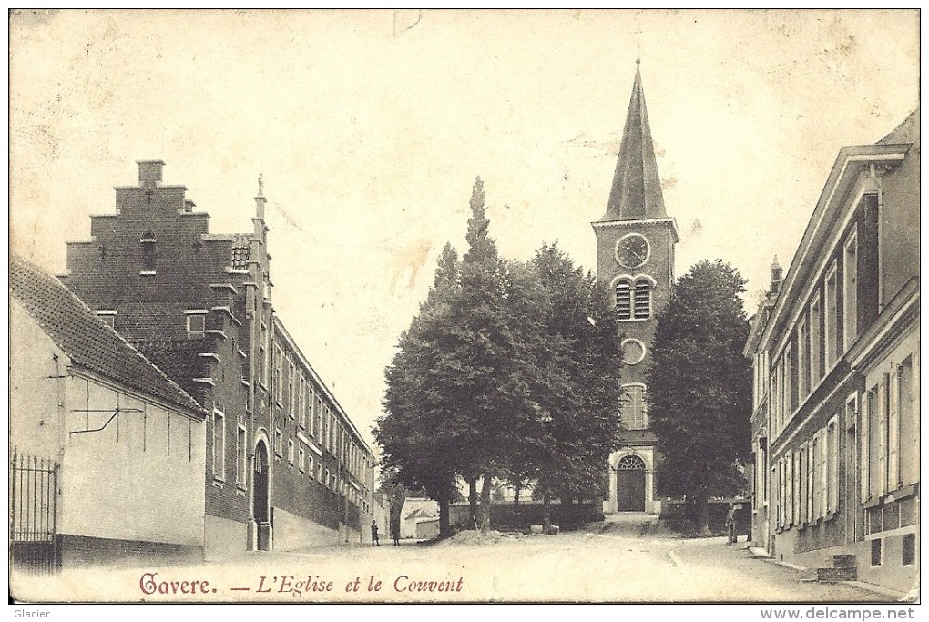 GAVERE - L´ Eglise Et Le Couvent - Gavere