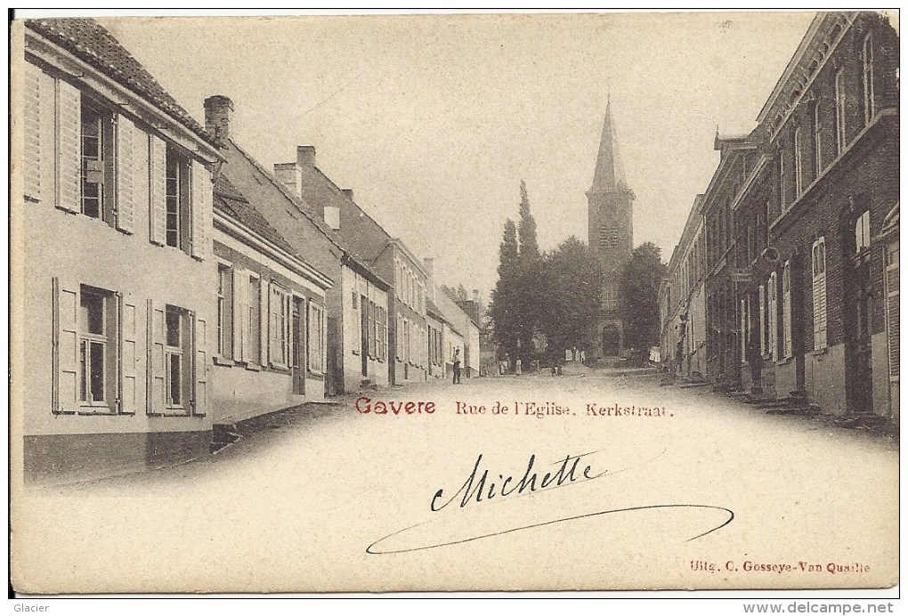 GAVERE - Rue De L'Eglise - Kerkstraat - Gavere