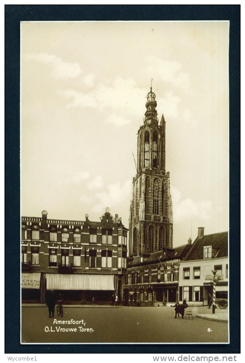 NETHERLANDS  -  Amersfoort  O.L. Vrouwe Toren  Unused Vintage Postcard As Scan - Amersfoort