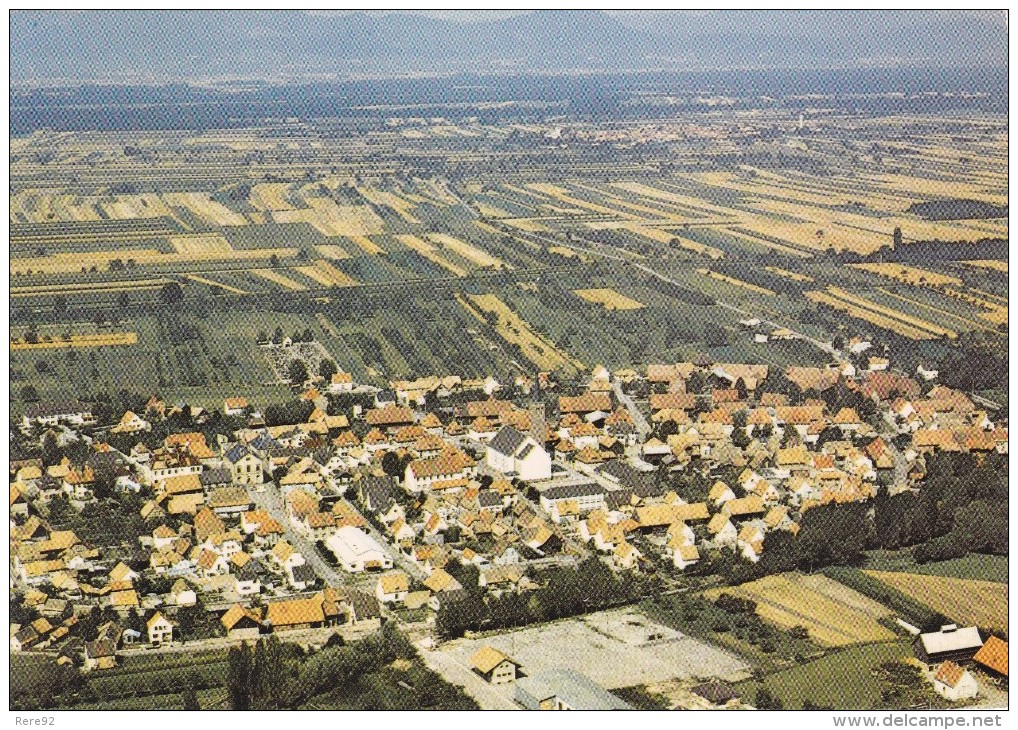 67  Bas Rhin Marckolsheim Vue Aérienne - Autres & Non Classés