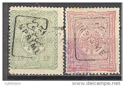 Turquie: Yvert Timbres Pour Journeaux N°7/8°;  Voir Scan - Newspaper Stamps