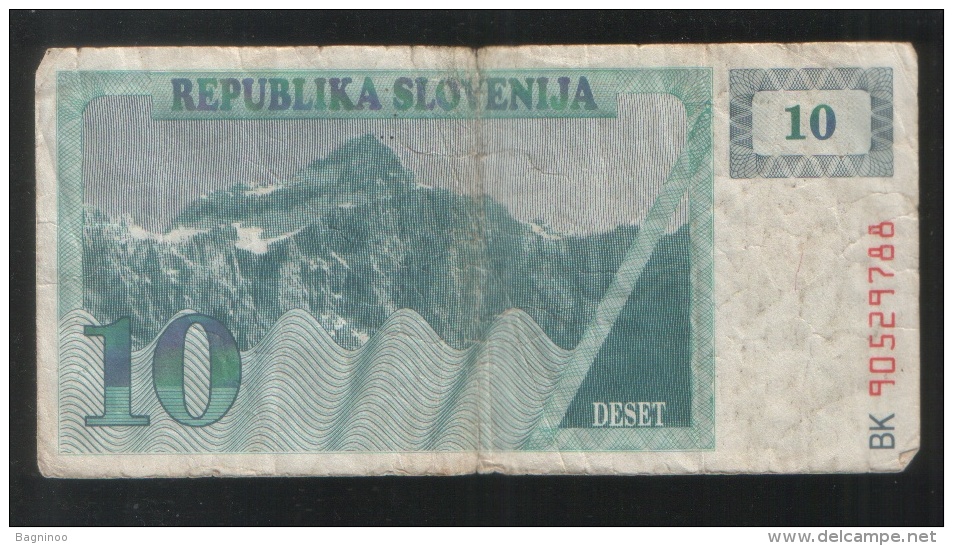 SLOVENIA 10 Tolara 1990 - Slovenia